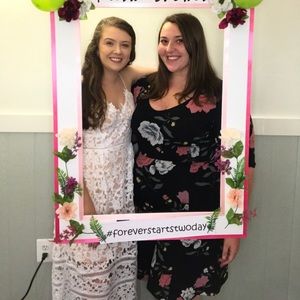 Floral plus size dress